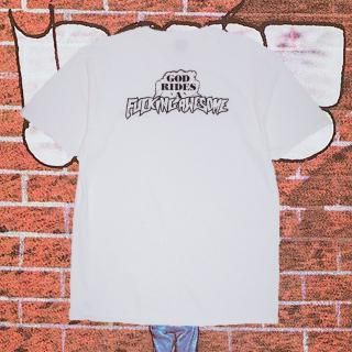 God rides FA Short Sleeve Tee (White)