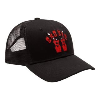 BULLSEYE TRUCKER HAT (BLACK)