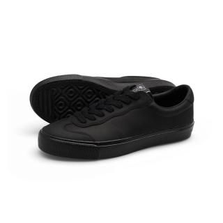VM004 MILIC LEATHER WORN (BLACK/BLACK)