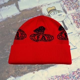 Flea The World Beanie (Blood Orange)
