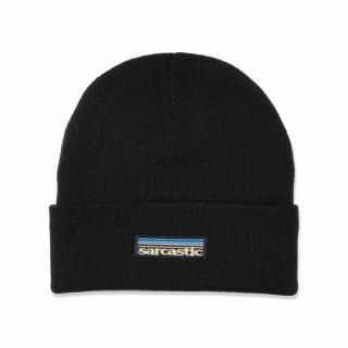 Sarcastic ClothingVENTURA GRADIENT BEANIE (BLACK)