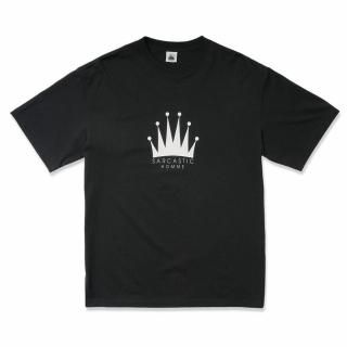 Sarcastic ClothingHOMME CROWN S/S TEE (BLACK)