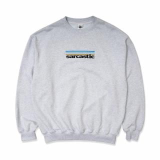 Sarcastic ClothingVENTURA GRADIENT CREW (ASH GREY)