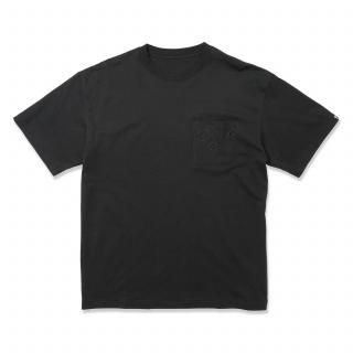 S/S PRINT TEE (CHEESE!!!) (BLACK)