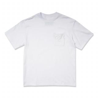 S/S PRINT TEE (CHEESE!!!) (WHITE)