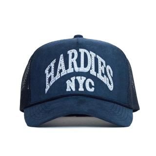 Hardies HardwareCURVE TRUCKER HATS SUEDE (NAVY)