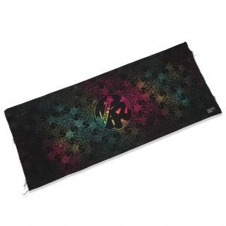 PRILLMAL TIE DYE TENUGUI (RED / BLACK)