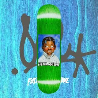 LOUIE LOPEZ CLASS PHOTO PAINTED BY SICKID (Shape 1) - 8.25"