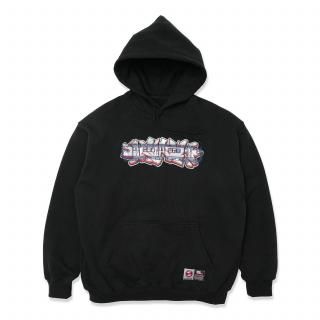 STASH PIECE + TRAINCAR HOODIE (BLACK)
