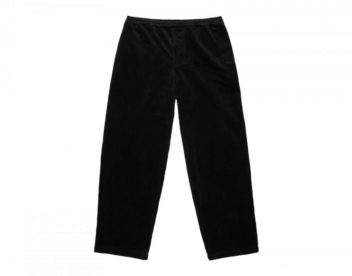 Corduroy Pant (Black) - charlie works Hiroshima