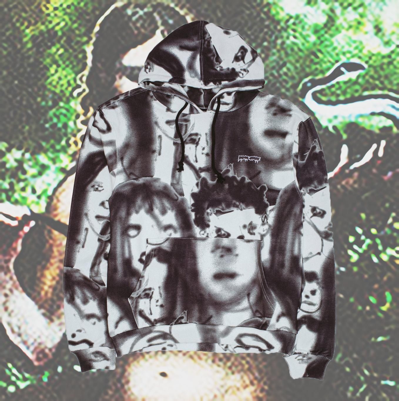 絵画 #flk041130 Vintage Japanese Folk Art: 型染絵「春」 / 岡村吉右衛門