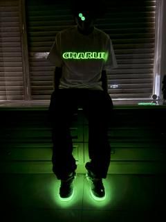 charlie  TRIBEWEAR S/S TEE (WHITE)