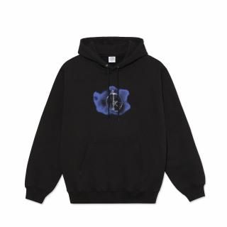 DAVE HOODIE | METAL LOGO (BLACK)