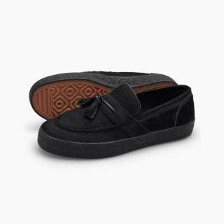 VM005 LOAFER | BLACK PONY HAIR LEATHER /BLACK