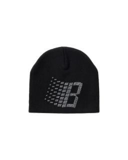 BRONZE 56KICECREAM Rhinestone Beanie (BLACK)