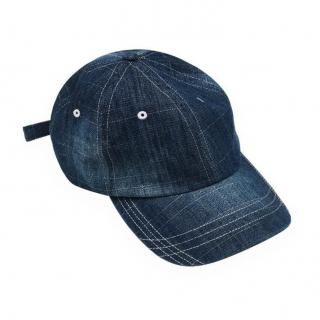 FADED SLUB DENIM CAP (INDIGO)
