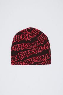 Stamp Repeat Skully (Black/Red)