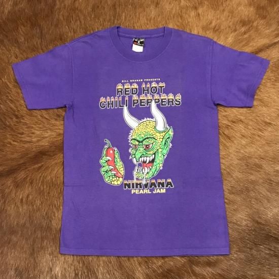 ヴィンテージ 90s レッドホットチリペッパーズ ニルヴァーナ パールジャム トリプルネーム Tシャツ ヴィンテージusa古着の通販 The Vintage Hook ヴィンテージ 90s レッドホットチリペッパーズ ニルヴァーナ パールジャム トリプルネーム Tシャツ ヴィンテージusa古着の通販 The Vintage Hook