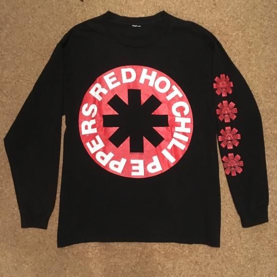 red hot chili peppers 90s vintage ロンT-