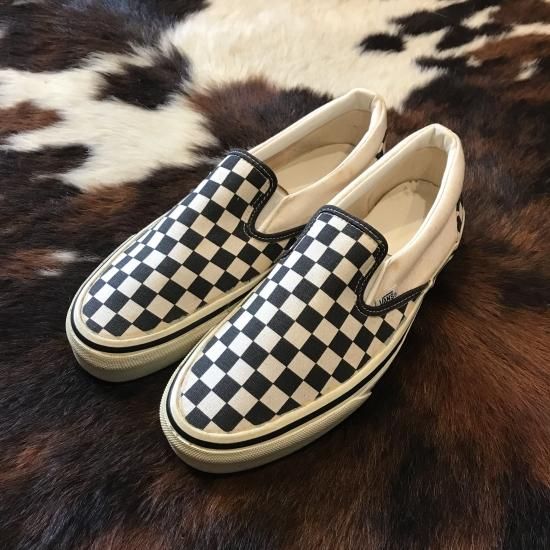 80s ヴィンテージ Usa製 Vans チェッカー スリッポン デッドストック ヴィンテージusa古着の通販 The Vintage Hook 80s ヴィンテージ Usa製 Vans チェッカー スリッポン デッドストック ヴィンテージusa古着の通販 The Vintage Hook