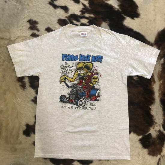 特価商品 90s USA製 FINK 激レア Tシャツ RAT ラットフィンク RAT 希少