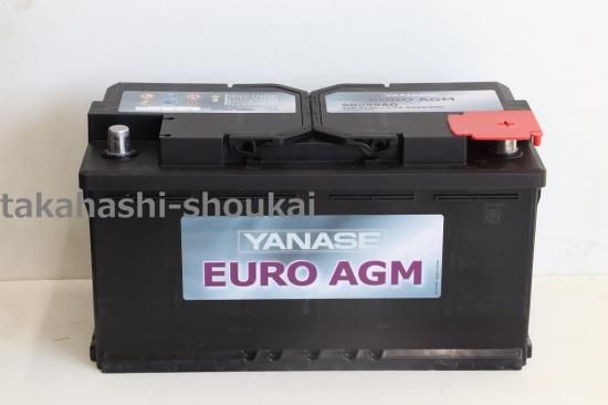 YANASE EURO AGM バッテリー SB012AGM SB012AGMG EURO AGM YANASE オリジナル サブ(12Ah)バッテリー 1