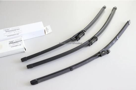ポルシェ718, 981 右ワイパーアーム＋左右ブレードセット（RHL 中古） ポルシェ718, 981 右ワイパーアーム＋左右ブレードセット（RHL