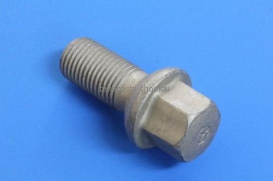 ベンツ純正】ホイールボルト 10本 M14 ピッチ1.5 球面 首下27mm