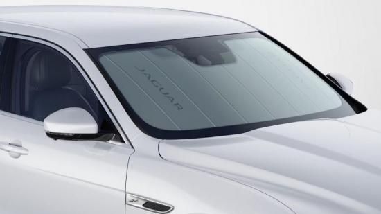 ジャガー F-PACE 純正 サンシェード 専用設計】USジャガー純正/UVS100 高品質 ロゴ入 サンシェード