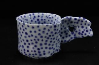  򼧿̥ޥå [ Hakuji Mizutama Mug Cup by makoto YAMAGUCHI]