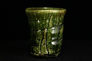 西岡悠 織部カップ [Oribe Cup  by yu Nishioka]