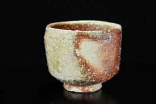 ߷ ι盌 [Shigaraki Tabi-Chawan by Kiyotsugu Sawa]
