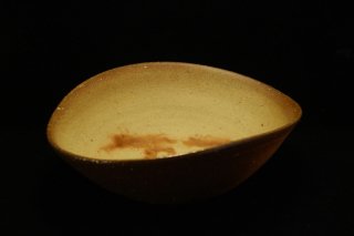 戸川博之 備前ボール鉢 (中) [Bizen Bowl-Bachi (Chu) by hiroyuki TOGAWA ］