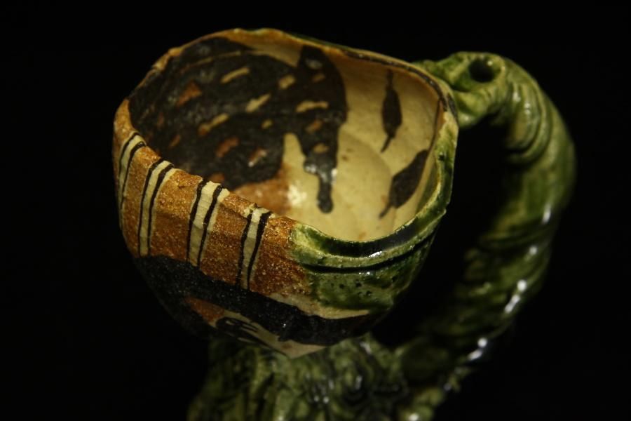 鈴木五郎 織部マグ [Oribe Mug by goro SUZUKI］ - 八丁堀 やきもの