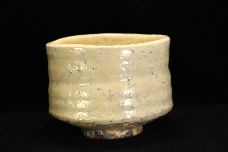 北村圭泉 丹波粉引茶碗 [ Tanba Kohiki-Chawan by Keisen