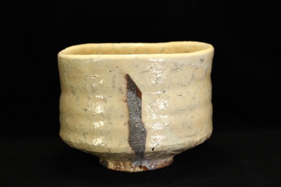 北村圭泉 丹波粉引茶碗 [ Tanba Kohiki-Chawan by Keisen KITAMURA