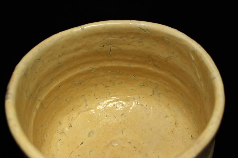 北村圭泉 丹波粉引茶碗 [ Tanba Kohiki-Chawan by Keisen KITAMURA