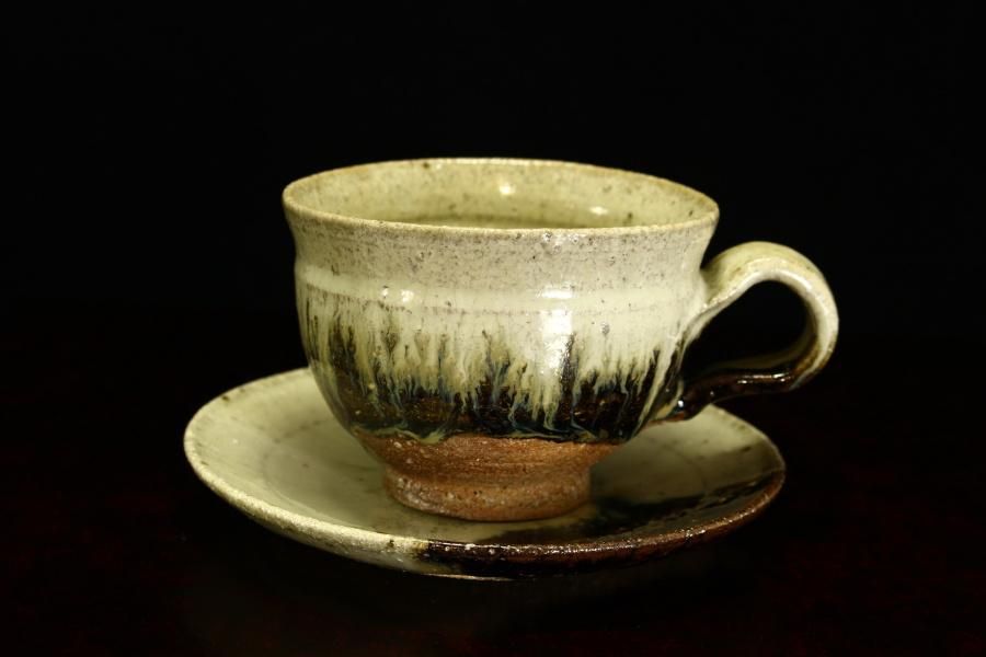 藤ノ木陽太郎 朝鮮唐津コーヒーカップ [Chousen Karatsu Coffee cup