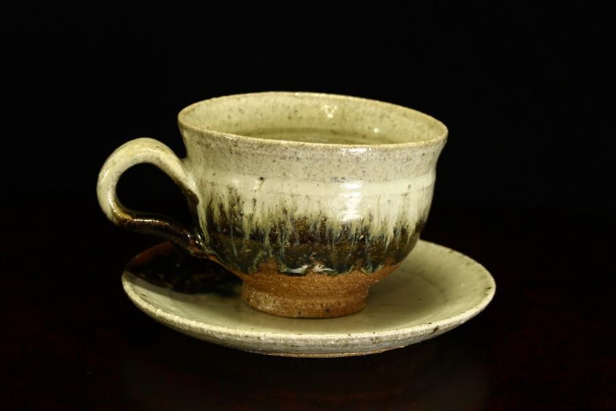 藤ノ木陽太郎 朝鮮唐津コーヒーカップ [Chousen Karatsu Coffee cup