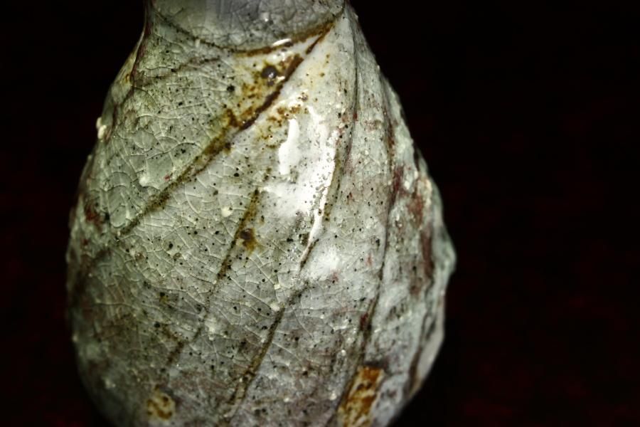 清水万佐年 赤蛇徳利 [ Aka-Hebi Tokkuri by Masatoshi Shimizu