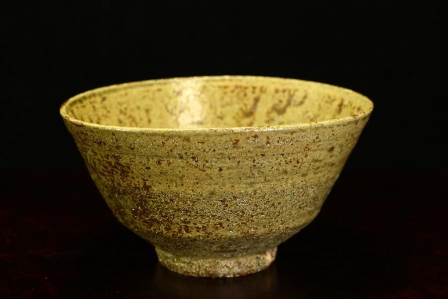 杉本貞光 作　【伊羅保茶碗】 杉本玄覚貞光 伊羅保茶碗 干支(巳) [ Irabo Chawan Eto Mi by Sugimoto