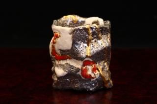 市川透 ぐい呑 God is love「new泡沫」 [ Guinomi by Toru Ichikawa