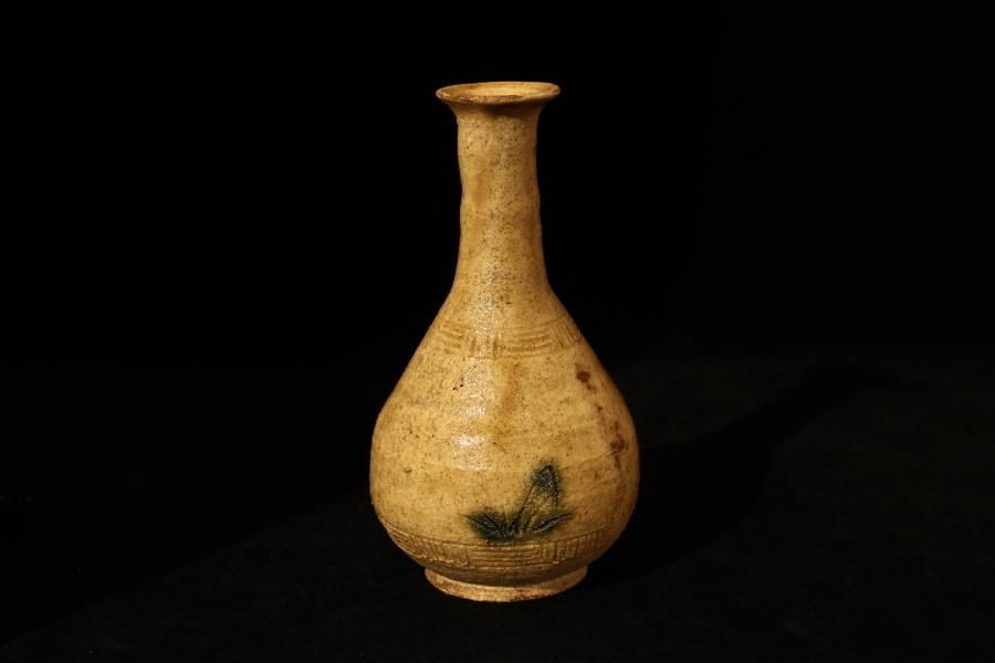 西岡悠 黄瀬戸花器 [ Kiseto Kaki by Yu Nishioka ] - 八丁堀 やきもの