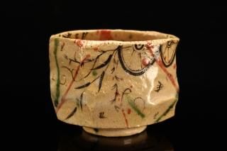 ̺ݽ 路 Ǻܺ(2020.4)߷ŵ ＷĿ̼ [ Yashichida Oribe Mentori Chawan by Katsunori Sawa]