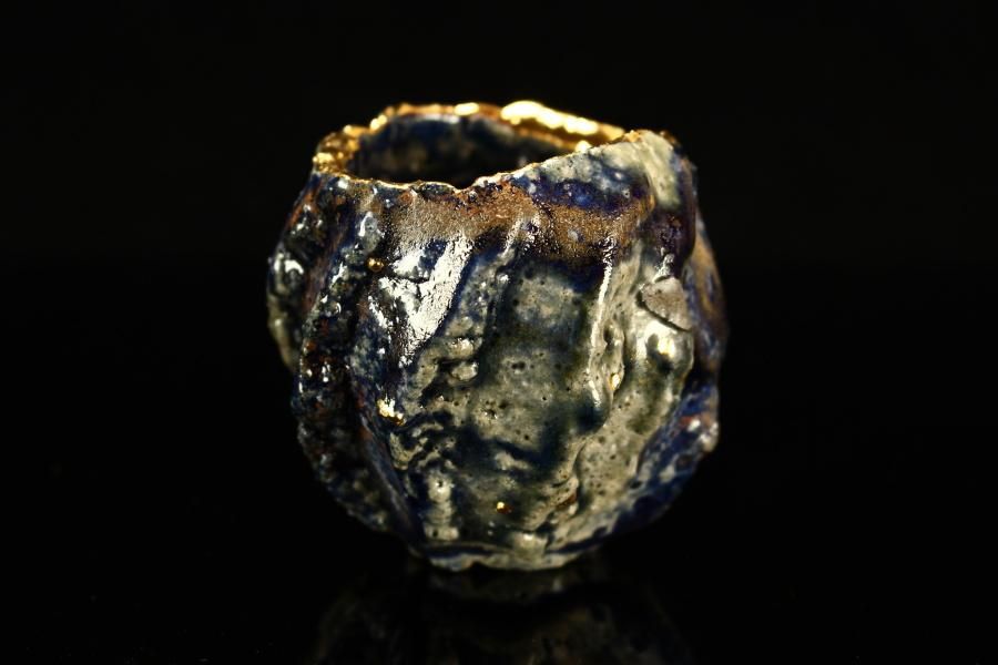 【プチンプリン】市川透　ぐい呑み 市川透 ぐい呑 Advance-Pink [ Guinomi by Toru Ichikawa