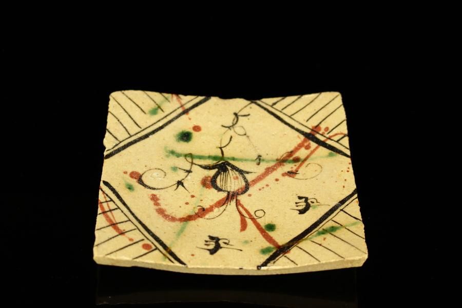 澤克典 弥七田織部四方皿(5客一組)[ Yashichida Oribe Shihou-zara by