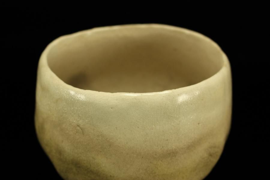 杉本貞光 白 茶碗 杉本貞光作品 白楽茶碗 Sadamitsu Sugimoto's work