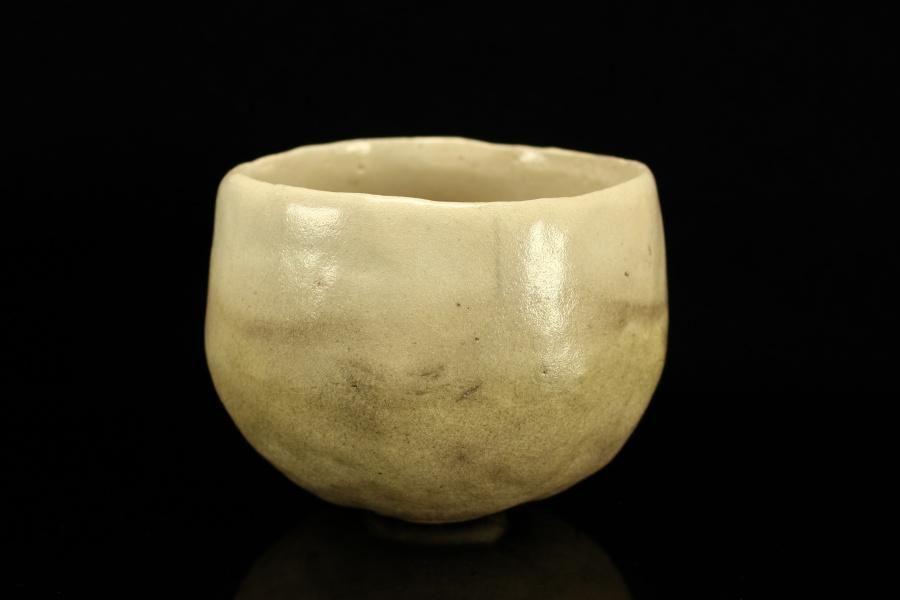 杉本玄覚貞光 白茶碗(寅) [ Shiro Chawan(Tora) by Sugimoto Genkaku