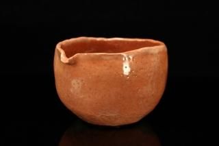  Ҹ [ Aka Katakuchi Chawan by Hideki Yanashita ]