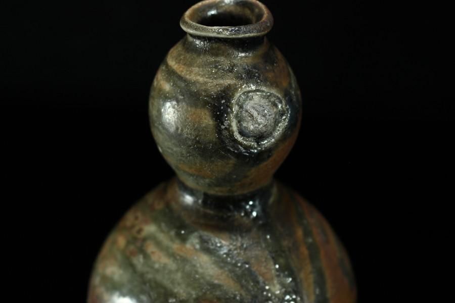 清水万佐年 蛇〆瓢箪徳利 [ Hebi-Shime Hyoutan Tokkuri by Masatoshi